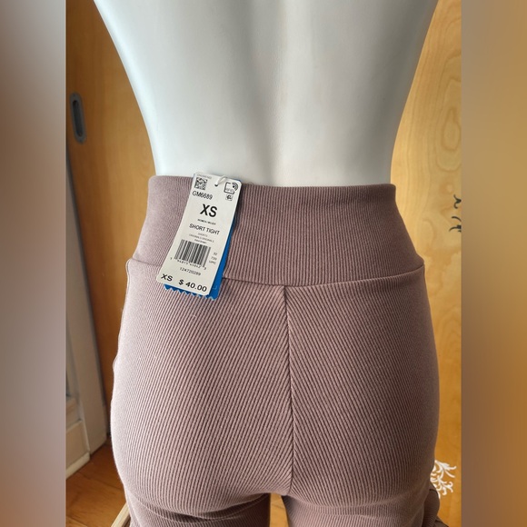 NWT Vintage 2000s Collection Adidas Originals Activewear Set Crop Top Tan S/M - Picture 15 of 16